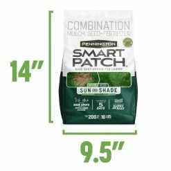 Pennington 10 lbs. Smart Patch Sun and Shade North Grass Seed with Mulch, Fertilizer -Everbilt Sales Store pennington grass seed 100545664 76 1000