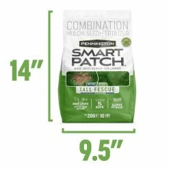Pennington 10 lbs. Smart Patch Tall Fescue Grass Seed with Mulch, Fertilizer -Everbilt Sales Store pennington grass seed 100545665 76 1000