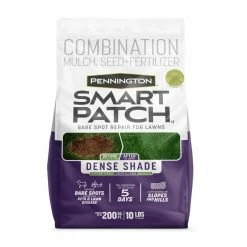 Pennington 10 lbs. Smart Patch Dense Shade Grass Seed with Mulch, Fertilizer