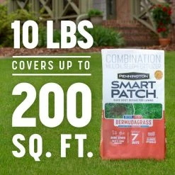 Pennington 10 lbs. Smart Patch Bermuda Grass Seed with Mulch, Fertilizer -Everbilt Sales Store pennington grass seed 100545667 1f 1000