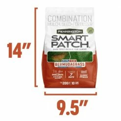 Pennington 10 lbs. Smart Patch Bermuda Grass Seed with Mulch, Fertilizer -Everbilt Sales Store pennington grass seed 100545667 d4 1000