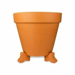 Pennington 1.5 in. Terra Cotta Clay Pot Planter Feet (Set of 3) -Everbilt Sales Store pennington planter accessories 100012662 1f 1000