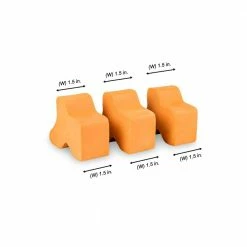 Pennington 1.5 in. Terra Cotta Clay Pot Planter Feet (Set of 3) -Everbilt Sales Store pennington planter accessories 100012662 40 1000