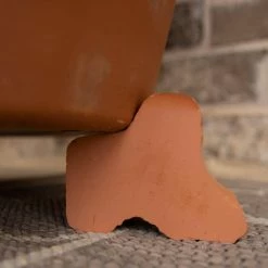Pennington 1.5 in. Terra Cotta Clay Pot Planter Feet (Set of 3) -Everbilt Sales Store pennington planter accessories 100012662 44 1000