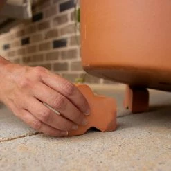 Pennington 1.5 in. Terra Cotta Clay Pot Planter Feet (Set of 3) -Everbilt Sales Store pennington planter accessories 100012662 66 1000