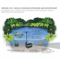 Pennington Aquagarden 200 Gal. In Pond 5-in-1 Pump with Cleaning Pod -Everbilt Sales Store pennington pond accessories 100541843 a0 1000