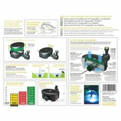 Pennington Aquagarden 200 Gal. In Pond 5-in-1 Pump with Cleaning Pod -Everbilt Sales Store pennington pond accessories 100541843 d4 1000