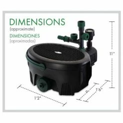 Pennington Aquagarden 600 GPH in Pond All-in-One Pump with Cleaning Pod -Everbilt Sales Store pennington pond accessories 100541845 66 1000