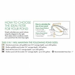 Pennington Aquagarden 600 GPH in Pond All-in-One Pump with Cleaning Pod -Everbilt Sales Store pennington pond accessories 100541845 76 1000