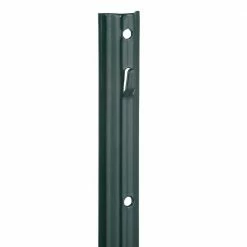 Everbilt 1.3 in. x 1.3 in. x 5 ft. 14-Gauge Powder Coated Steel Fence U-Post -Everbilt Sales Store powder coated green everbilt garden fencing 901155eb 40 1000