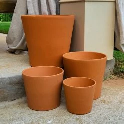 Pennington 7.5 in. Cabo Flair Terra Cotta Clay Pot -Everbilt Sales Store terra cotta pennington plant pots 100523387 76 1000