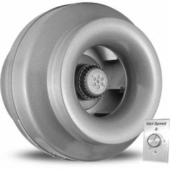 Vortex Powerfan 12 in. L 892 CFM Inline Fan with Vari-Speed Kit